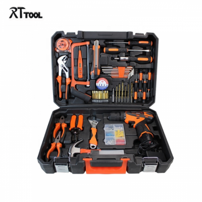 Professional Hand Home Use Basic Tool Kit Set Power Car Tool Box Electrician Tools Set