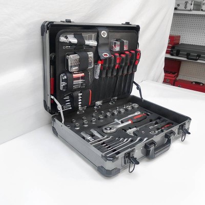 198pcs Professional Workshop Tools For Car Repair Hand/aluminum Tools Set