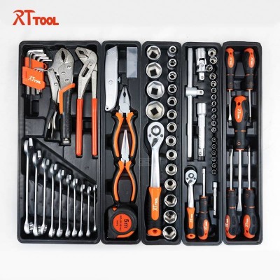 85 Pcs Box Kit Case Automotive Tools Motorcycle Car With Hand Set Bike Bicycle Quality Other Tool Cabinet