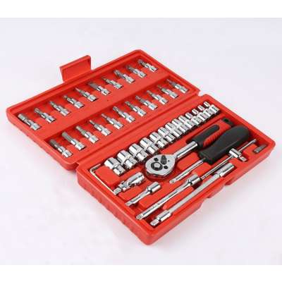 RTS 46PCS household tools for car repair,  workshop tools with tool set